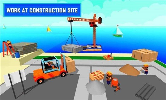 迪拜海滩建设