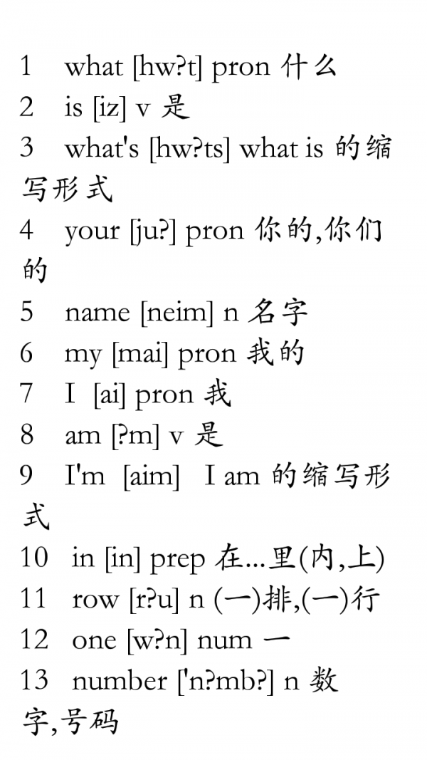 初中英语考点合集