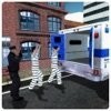 警方运送越狱者