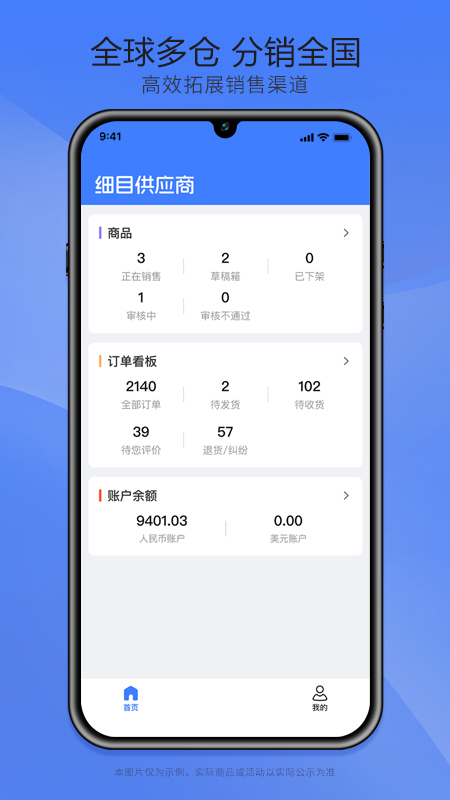 细目供应商