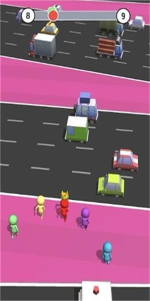 公路躲避赛跑3d