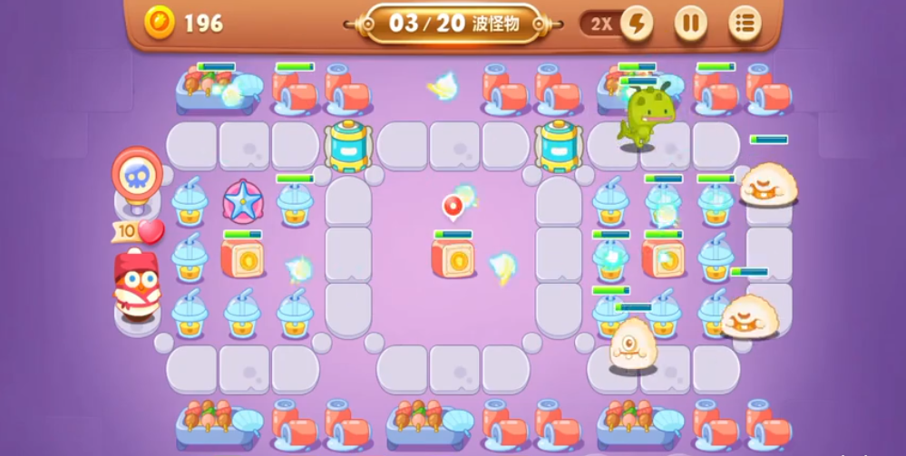 保卫萝卜59关金萝卜怎么攻略