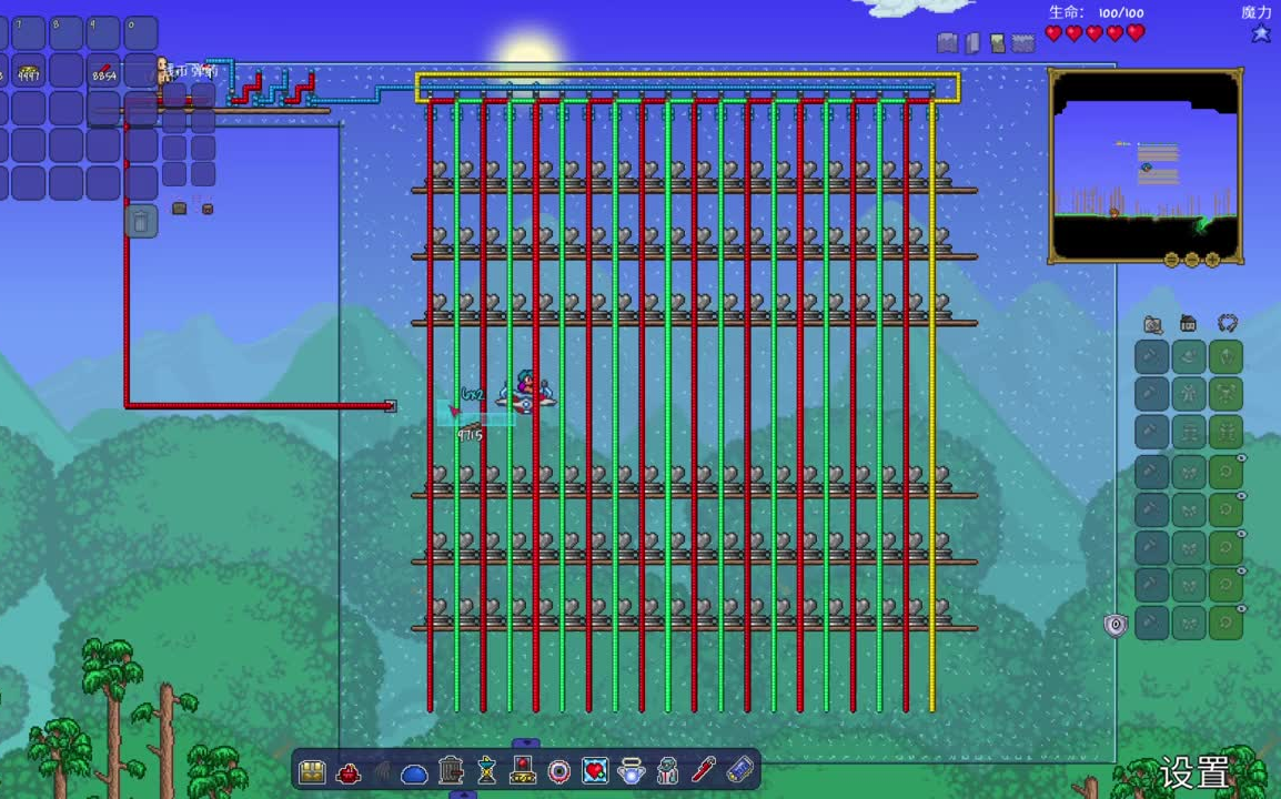 泰拉瑞亚地狱里的宝箱怎么开