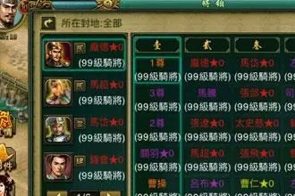 帝王三国全骑用什么骑 帝王三国全骑用什么骑