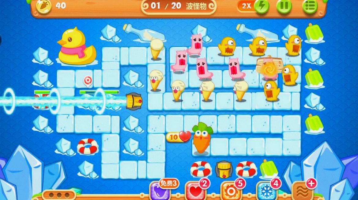 保卫萝卜2如何通过第48关 保卫萝卜2如何通过第48关