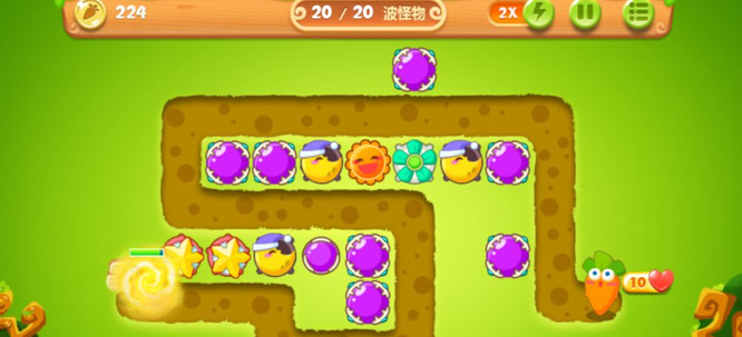 保卫萝卜2庄园第18关怎么过