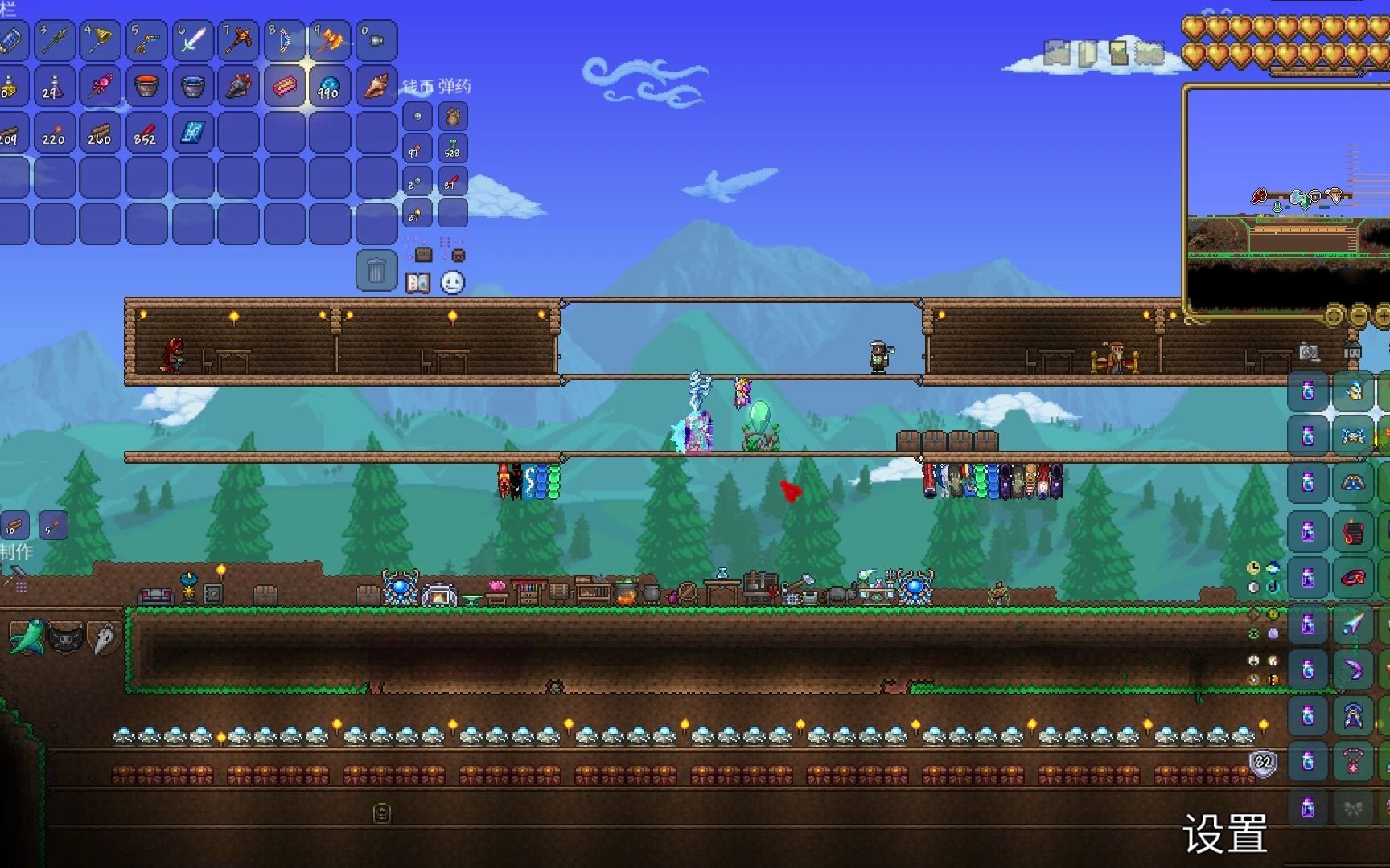 泰拉瑞亚地狱里的宝箱怎么开