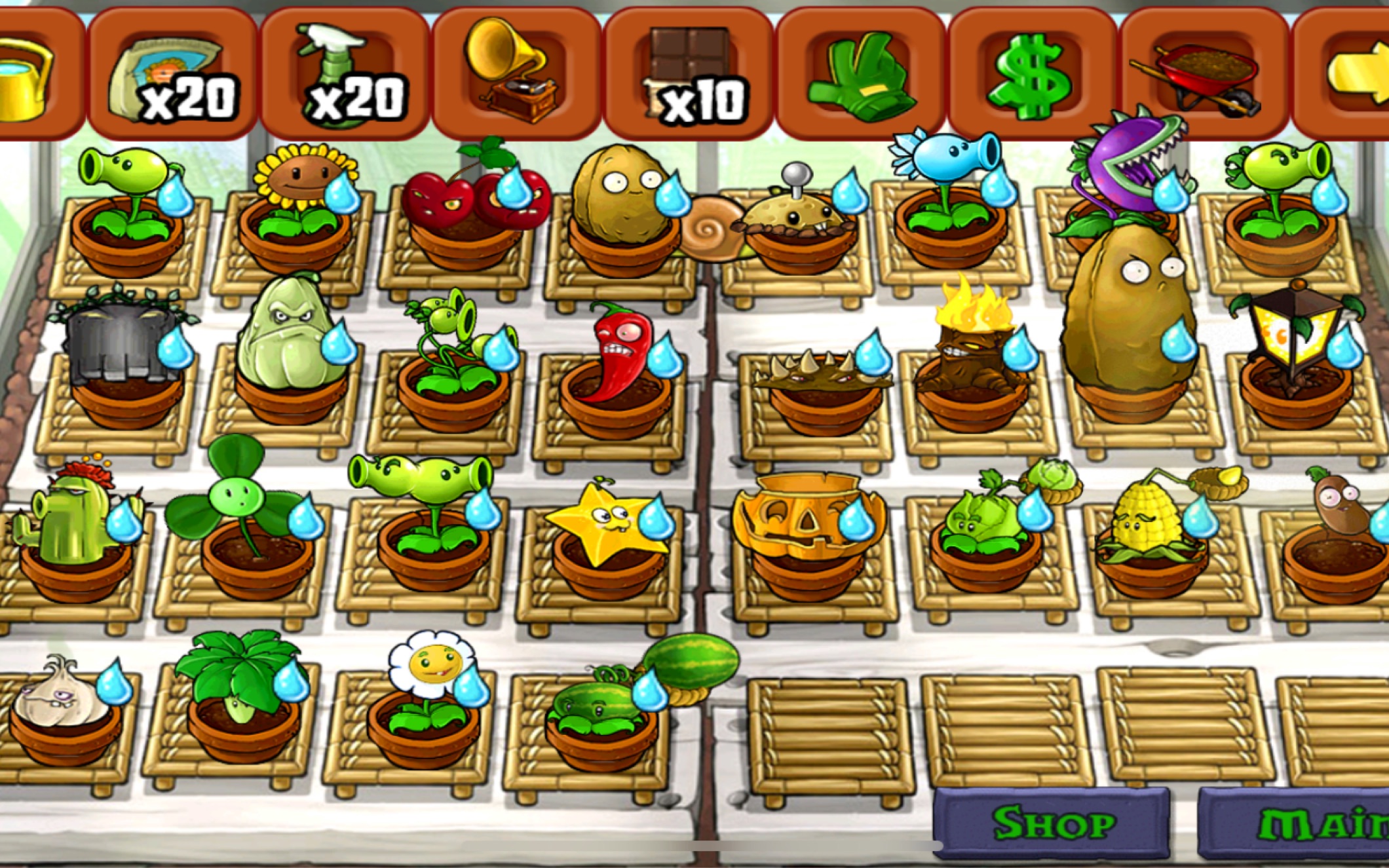 植物大战僵尸54过关得什么