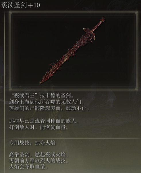 艾尔登法环战士信仰武器有什么