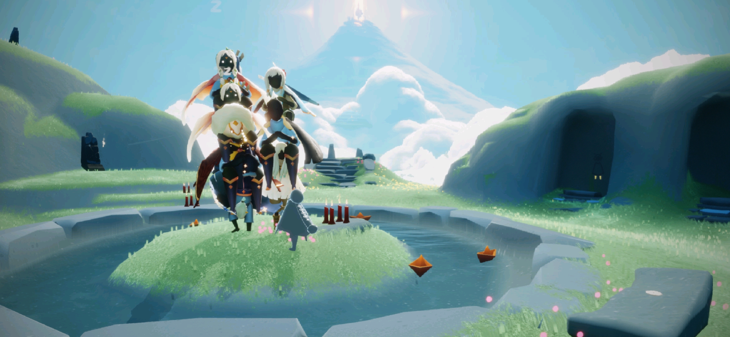 光遇墓地怎么避开冥龙