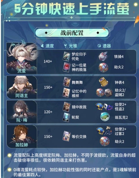 星穹铁道流萤怎么玩