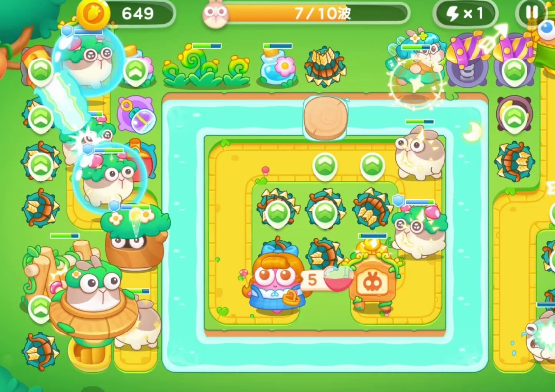 保卫萝卜4第二章第48关怎么过