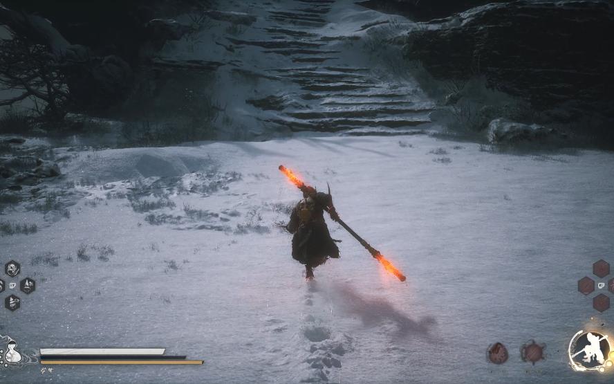 黑神话悟空引雷棍花流怎么打杨戬