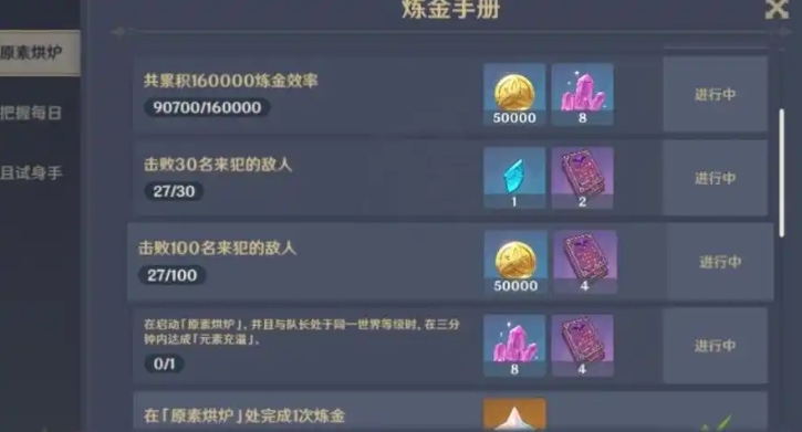 原神元素烘炉奖励怎么样