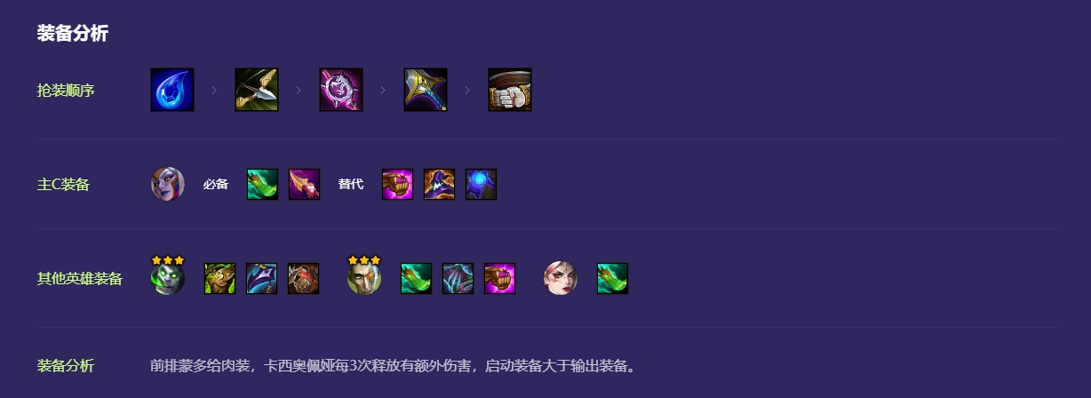 金铲铲之战黑玫统领怎么玩