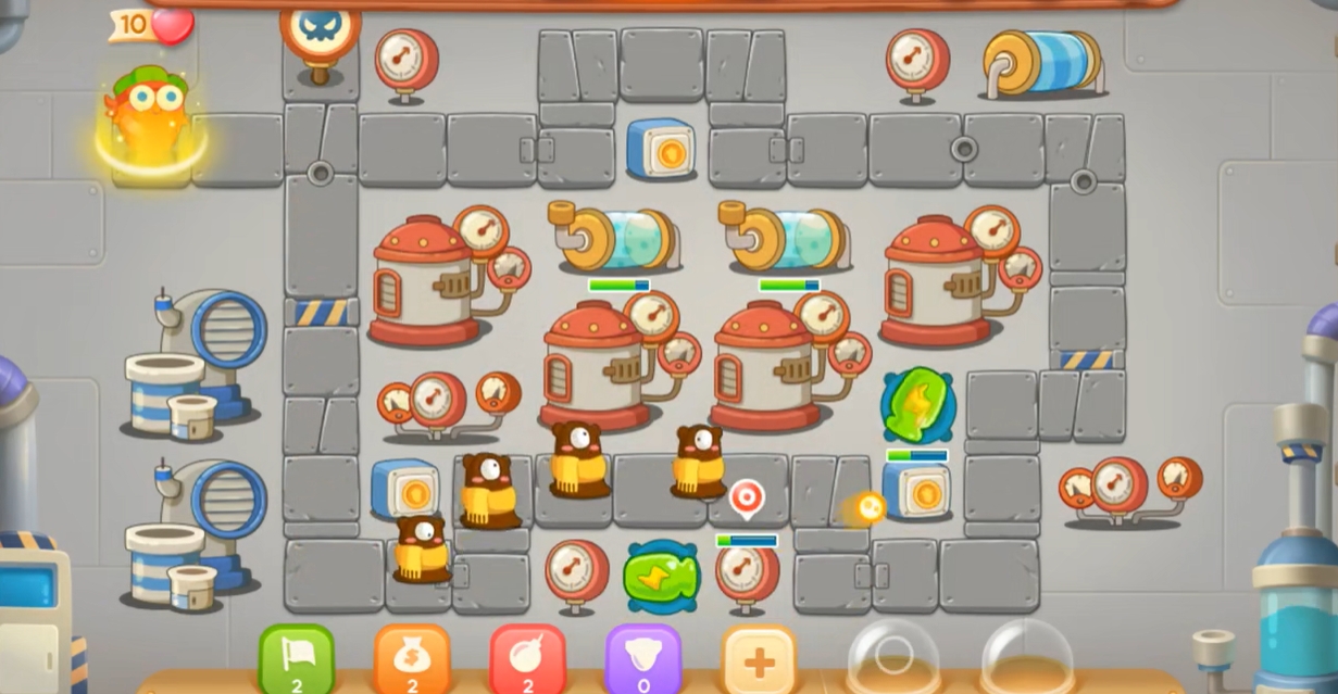 保卫萝卜3第三十二关怎么无伤过