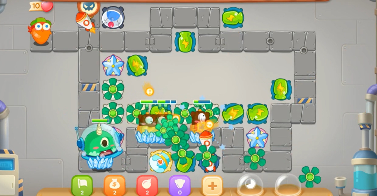 保卫萝卜3第三十二关怎么无伤过