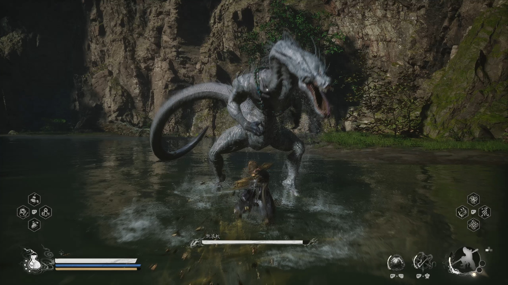 黑神话悟空跳浪蛟水木兽哪个难打