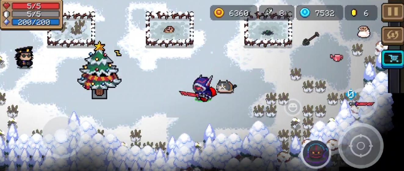 元气骑士里圣诞树人怎么打