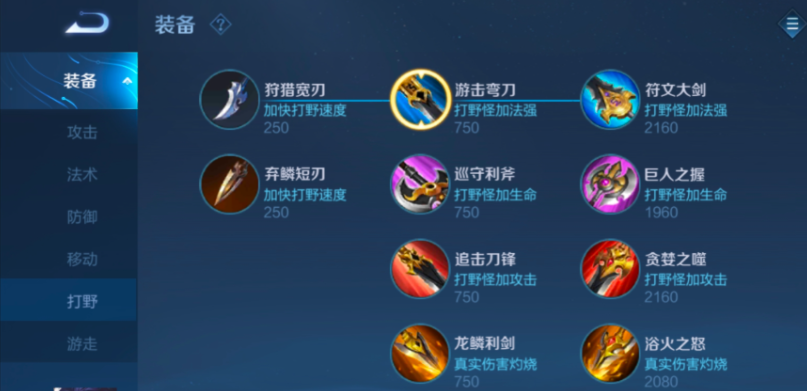 王者荣耀典韦打野出装怎么搭配