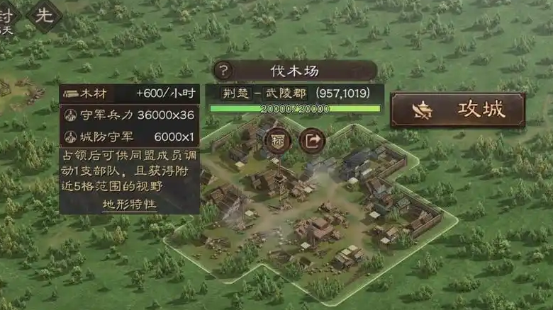 三国志战略版分城怎么发展