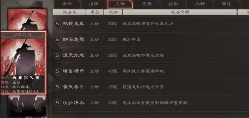 三国志战略版战法如何使用