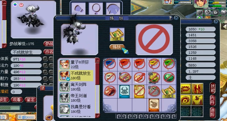 梦幻西游什么宠带高级冥思