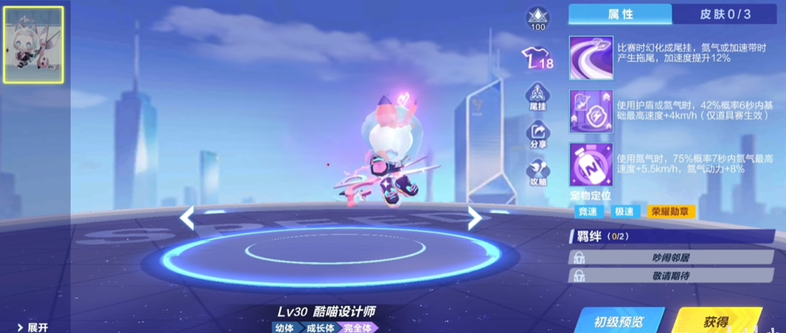 qq飞车手游勋章宠物哪个好用 qq飞车手游勋章宠物哪个好用