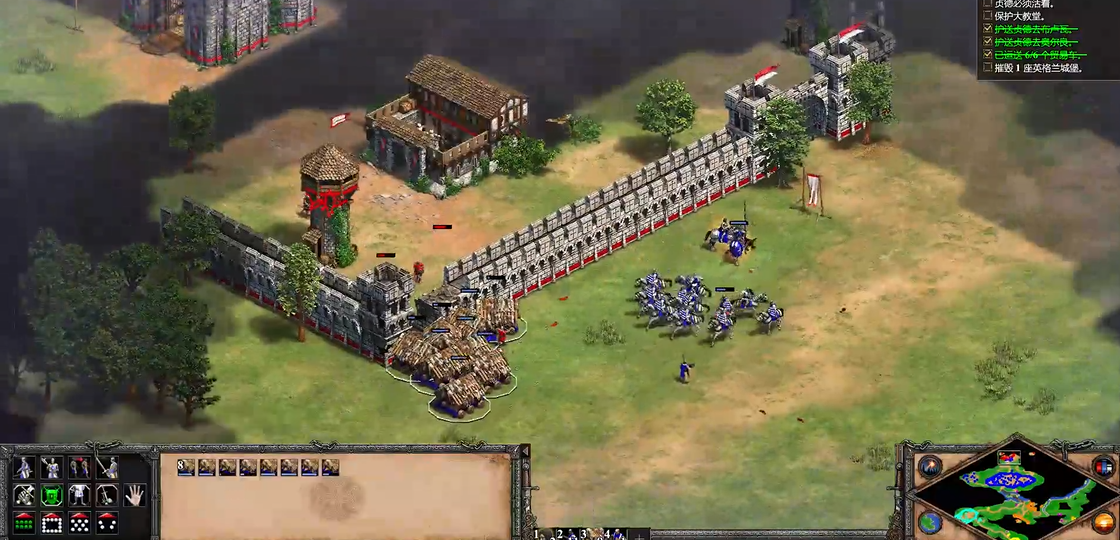 帝国时代2决定版贞德战役第二关怎么玩