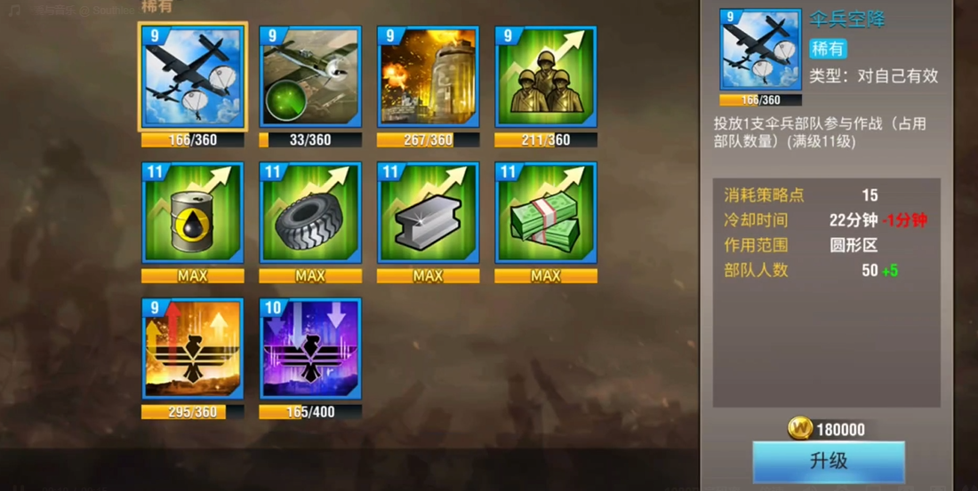 二战风云2升级科技用什么军官