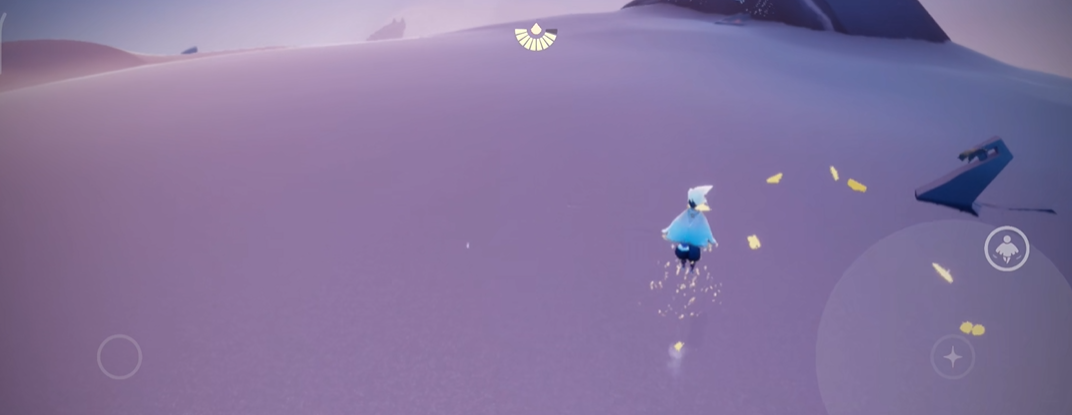 光遇怎么与飞墙垂直