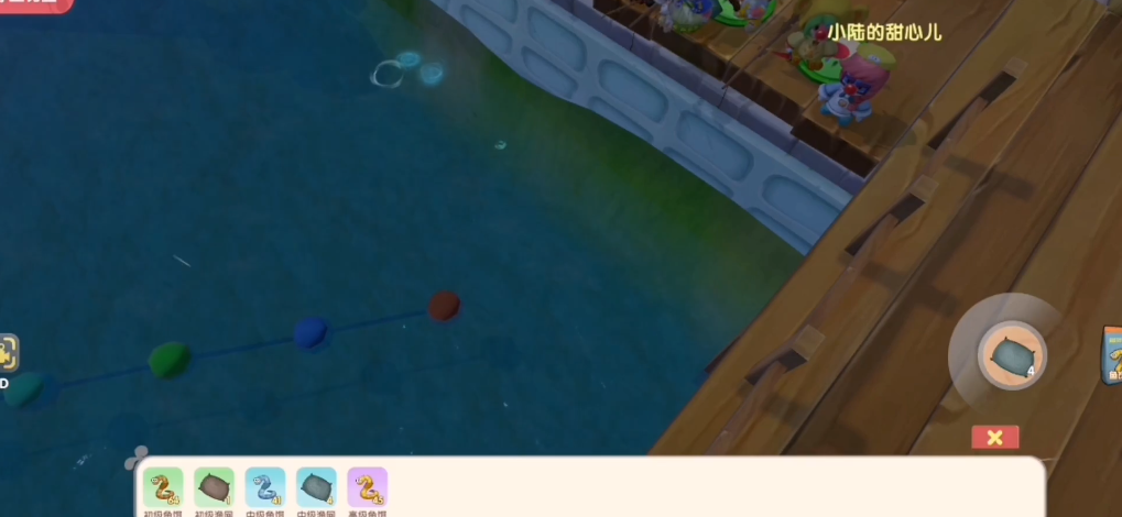 摩尔庄园怎么在水里走路