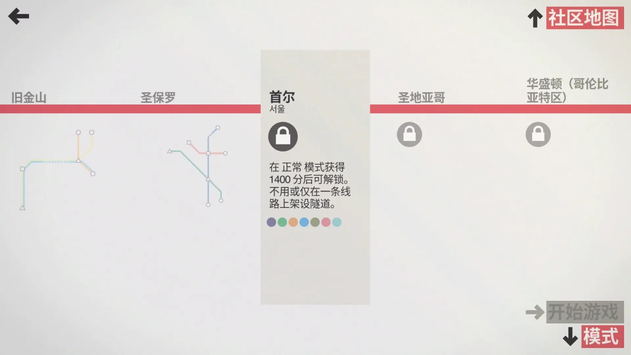 模拟地铁