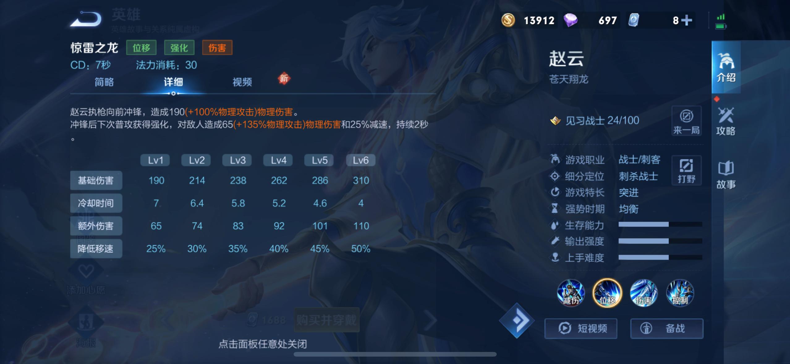 王者荣耀赵云不打野怎么出装