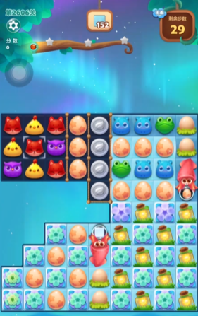 开心消消乐2421关怎么过