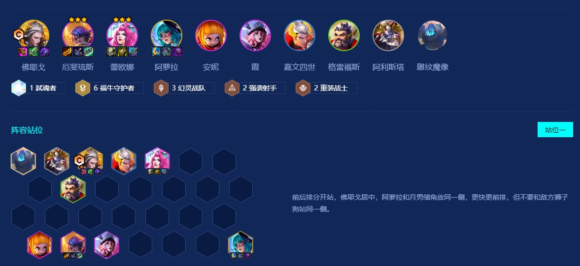 金铲铲之战福牛厄斐琉斯怎么玩