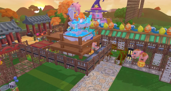 摩尔庄园玻璃栈道怎么装饰