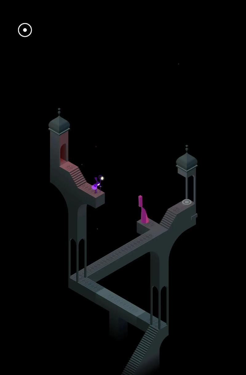 纪念碑谷双面镜怎么过去