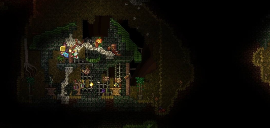 泰拉瑞亚蜘蛛洞在哪