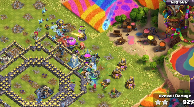 部落冲突怎么存钻石