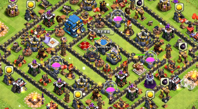 部落冲突如何收法术