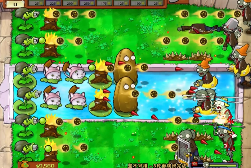 植物大战僵尸2坚不可摧怎么过