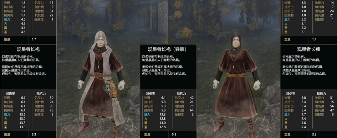 艾尔登法环最强防具套装是什么