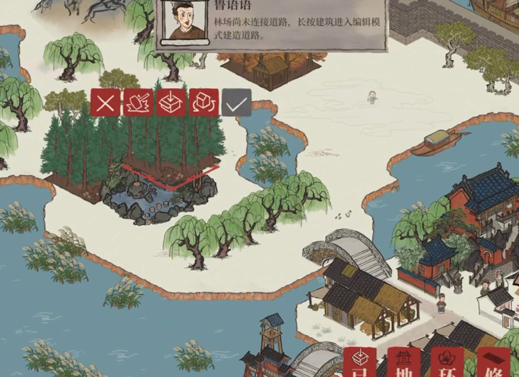 江南百景图的桃花白在哪