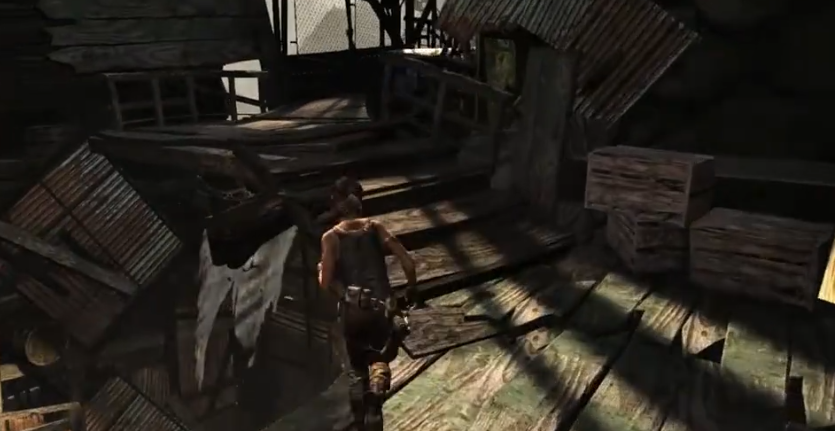 古墓丽影9平衡木怎么过