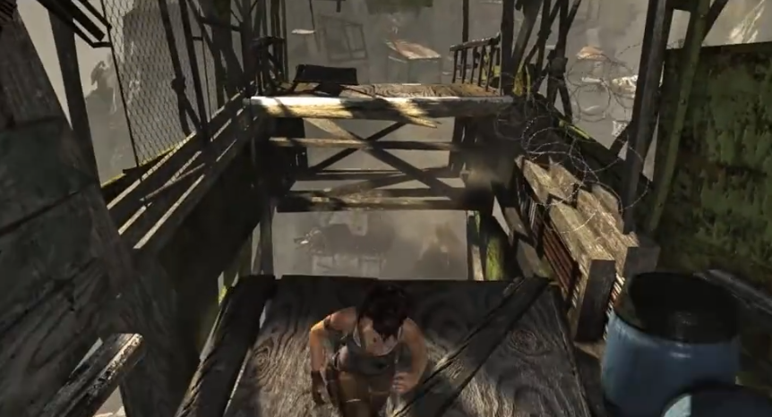 古墓丽影9平衡木怎么过