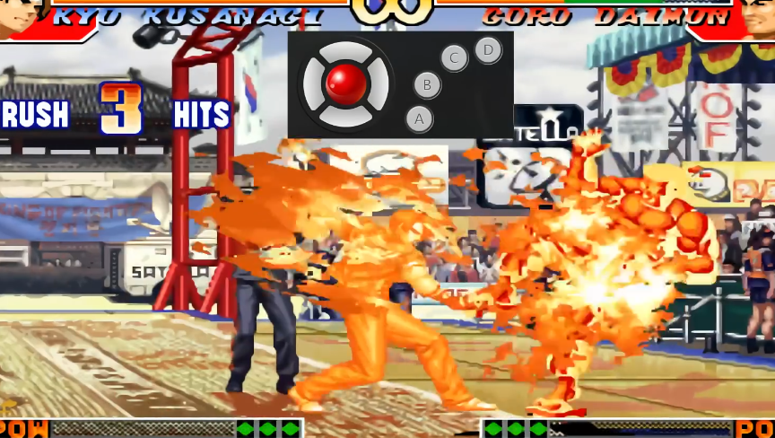 拳皇97草薙京怎么放地波