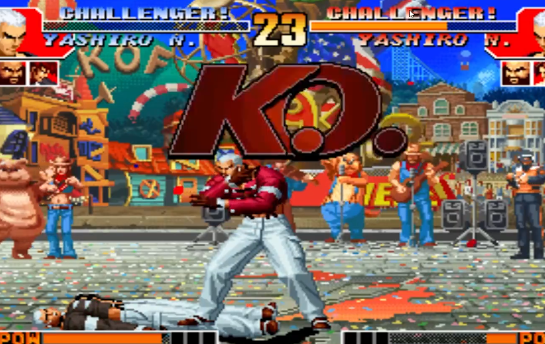 拳皇97怎么选暴走七枷社