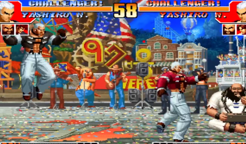 拳皇97怎么选暴走七枷社