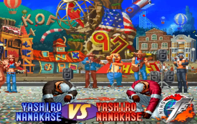 拳皇97怎么选暴走七枷社